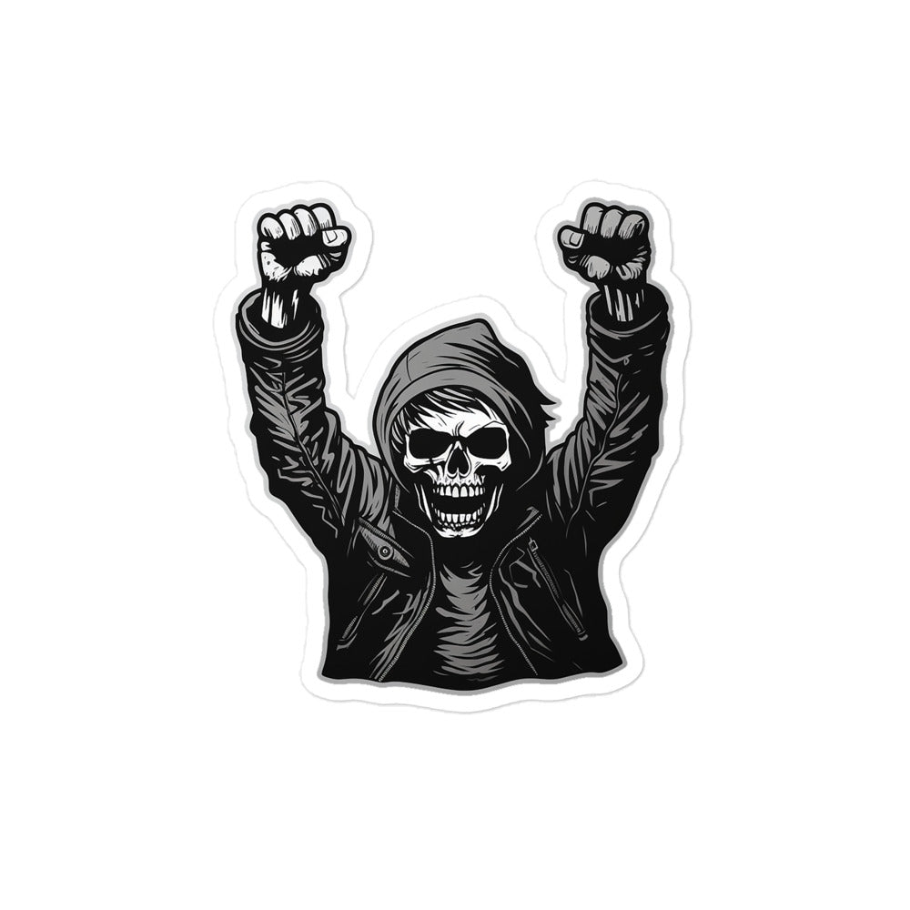 Double Fisted Skull Human - Waywardthird -