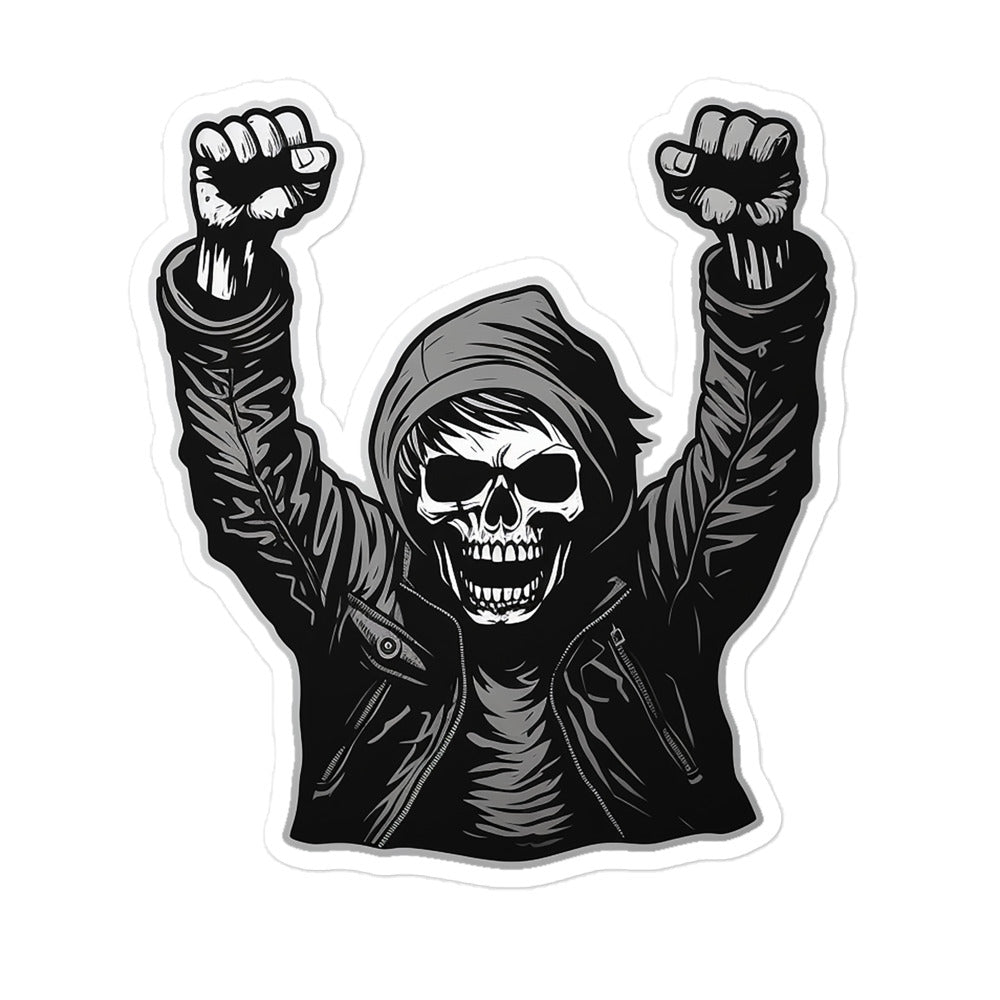 Double Fisted Skull Human - Waywardthird -
