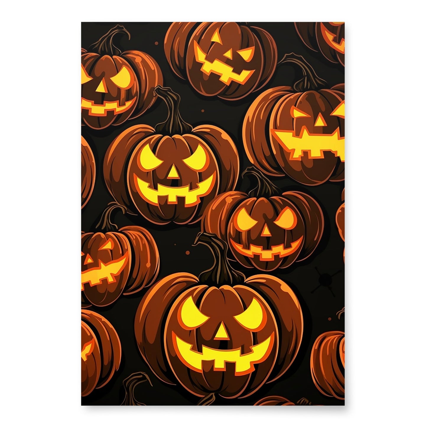 Haunted Harvest Wrapping Paper - Waywardthird -