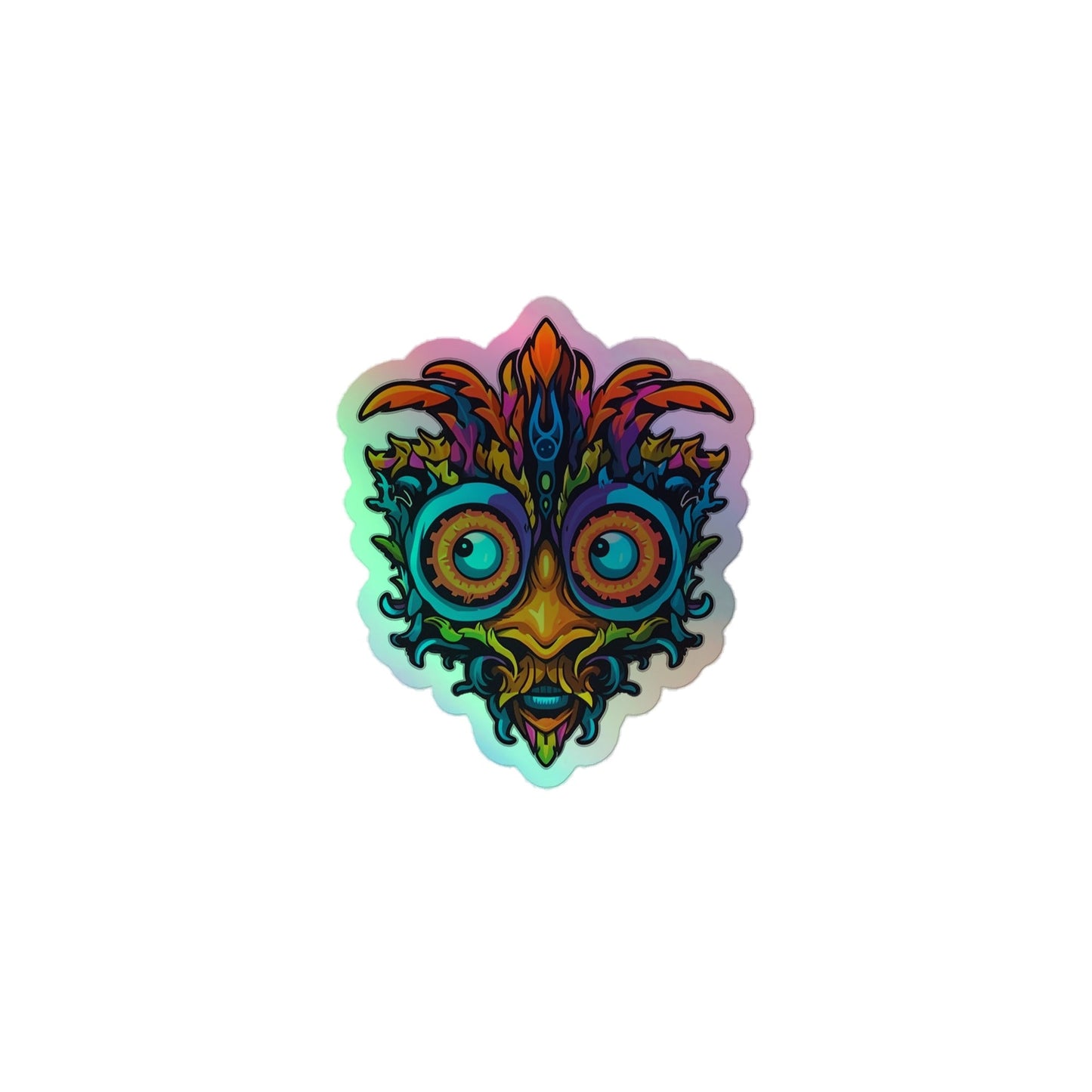 Holographic side eye - Waywardthird - Sticker