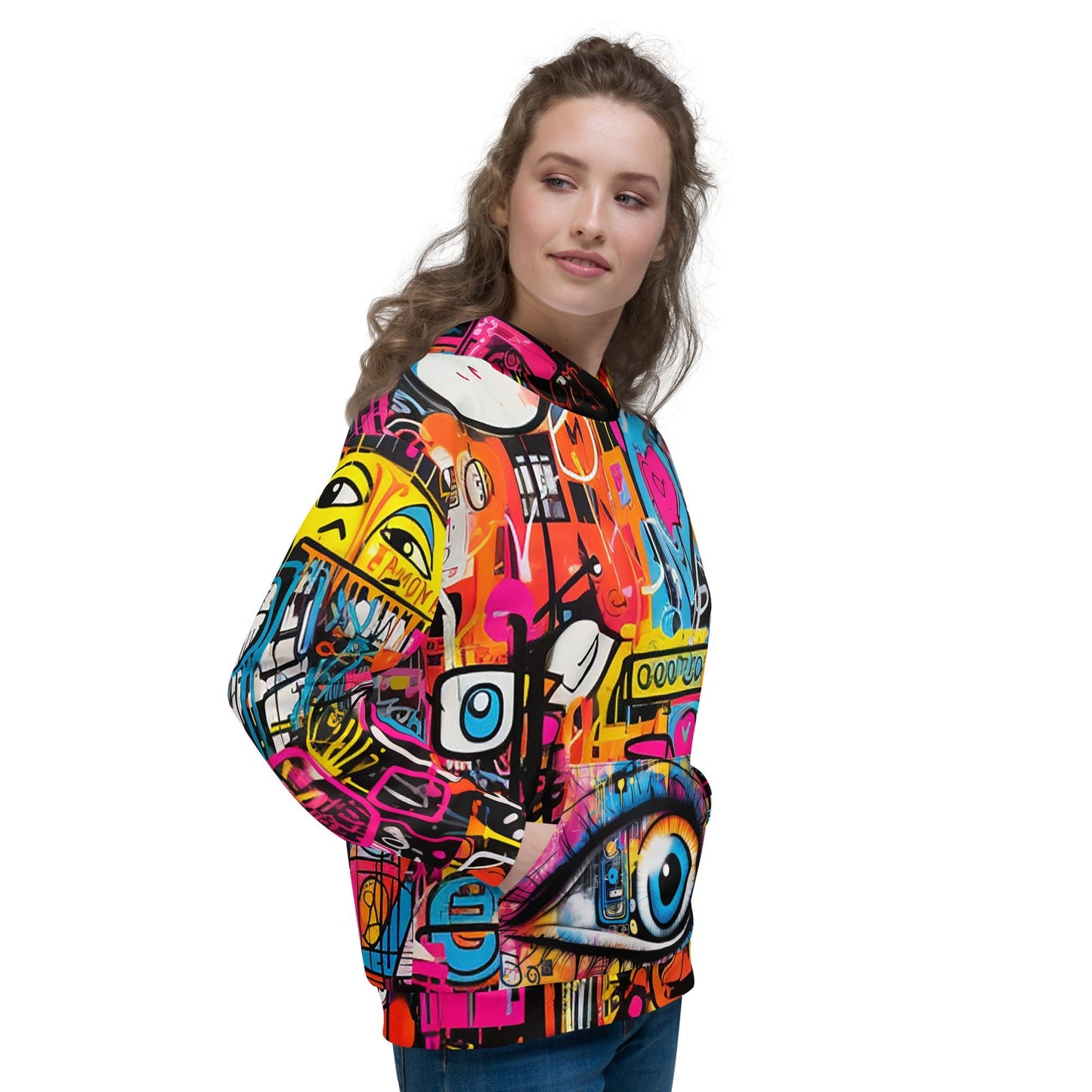 Radiant Rebellion Hoodie - Waywardthird - Hoodie