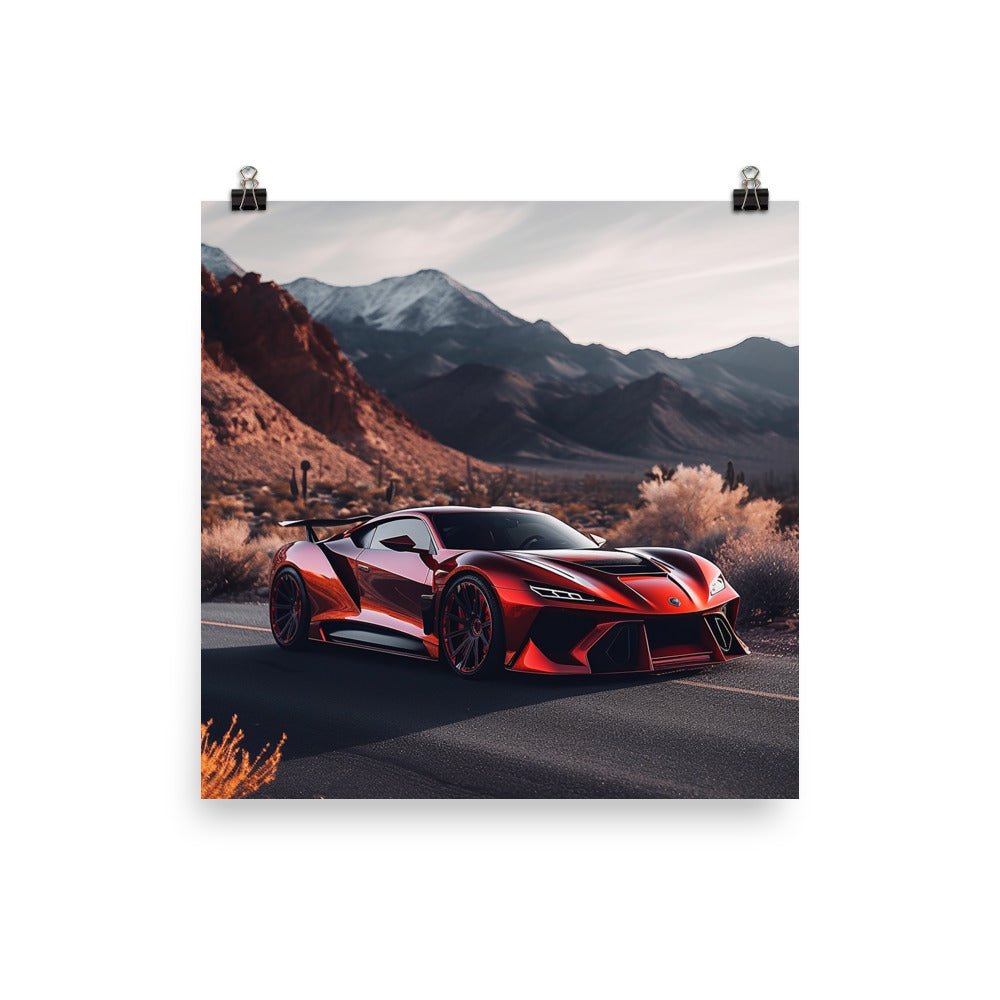 Red Super Car - Waywardthird -