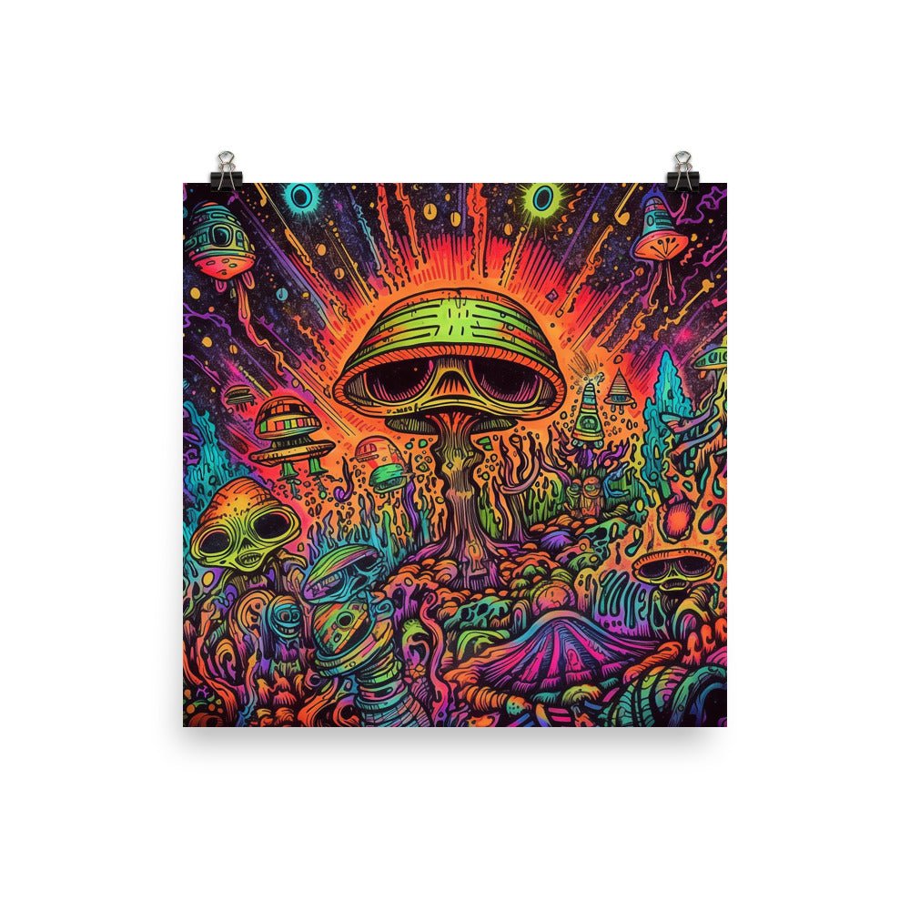 Trippy Alien Rave - Waywardthird -