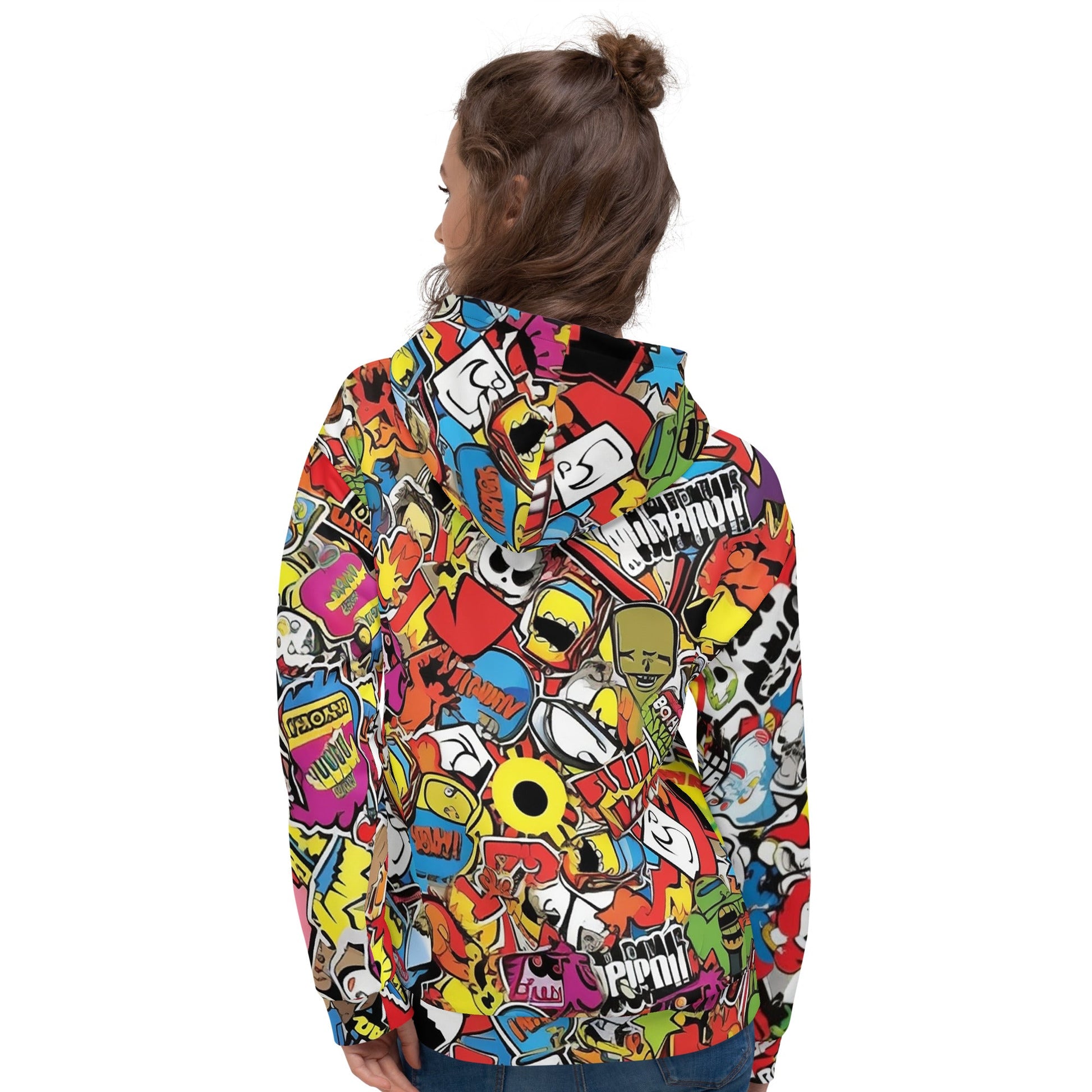 Decal Detonation Hoodie - Waywardthird - Hoodie