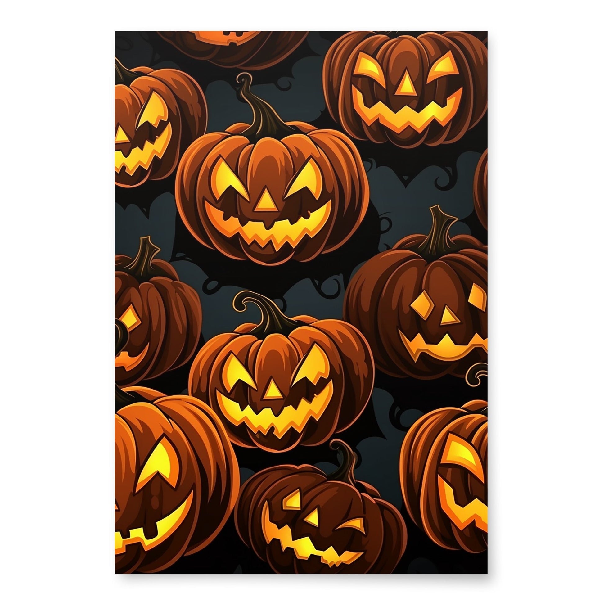 Haunted Harvest Wrapping Paper - Waywardthird -
