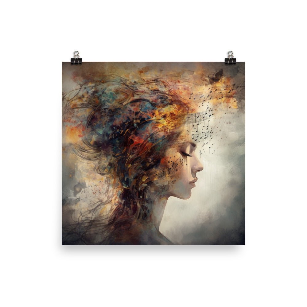 Music and Head integration - Waywardthird - Poster