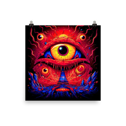 Neon Eye Temple - Waywardthird -