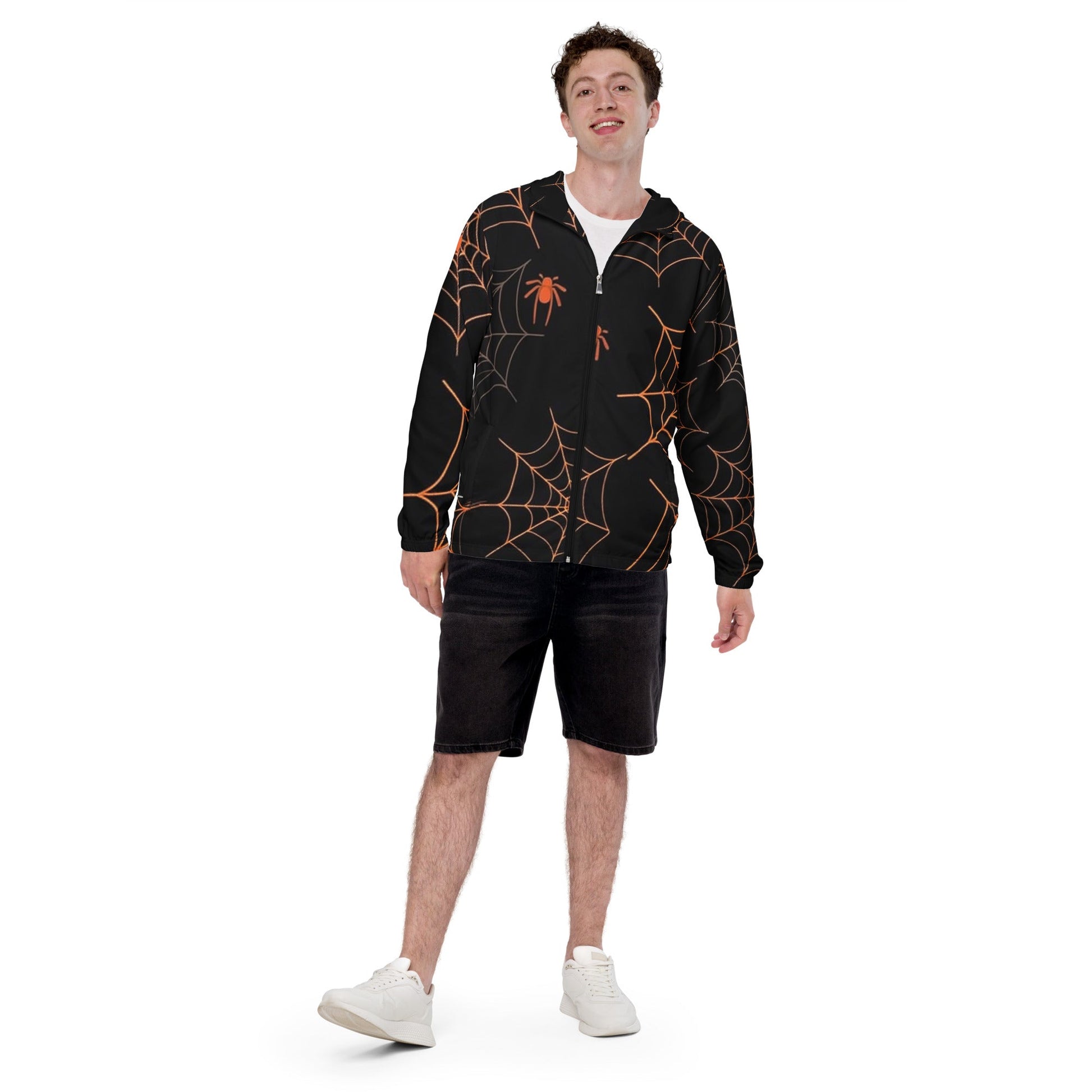 Nocturnal Netting Zip-up Hoodie - Waywardthird - Zip-Up