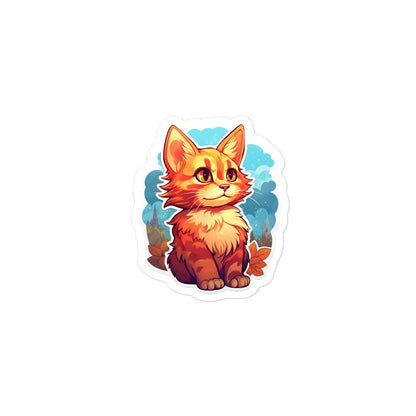 Purr-fectly Adorable Cat Sticker - Waywardthird -