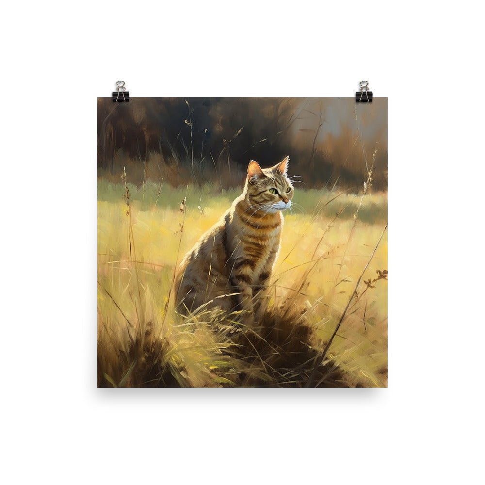 Watercolor Cat - Waywardthird -